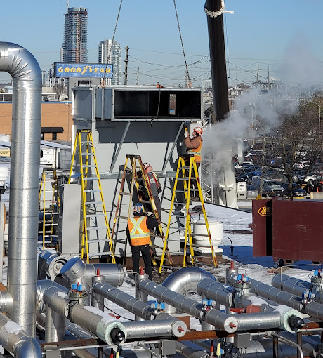 Structural steel fabrication